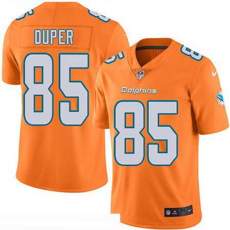 Men & Women & Youth Miami Dolphins #85 Mark Duper Orange 2016 Color Rush Stitched NFL Nike Limited Jersey->miami dolphins->NFL Jersey